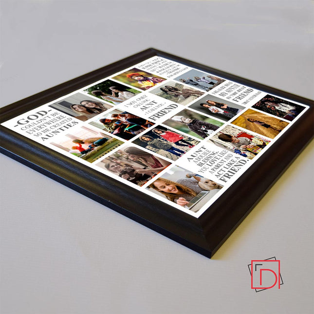 An Aunties Love Framed Photo Collage - Do More With Your Pictures