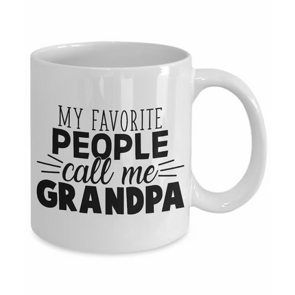 Favourite People Call Me Grandma - Family Novelty Mug