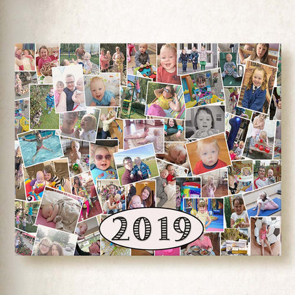 A Year In Review Canvas Art