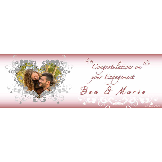 Engagement Party Personalised Banner