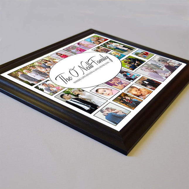 Our Family Love Framed Photo Collage