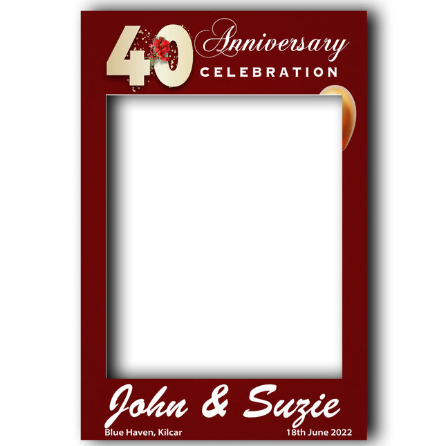 Its Your Anniversary Selfie Frame