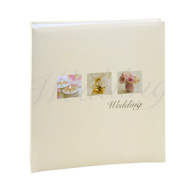 60 Page Traditional Wedding Photo Album With Pearl Self-Adhesive Pages By Kenro