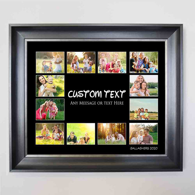 Custom Framed Collage From Your Photos