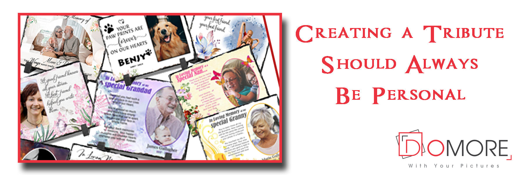 Creating a Tribute Should Always Be Personal – Personalised Memorial Slates