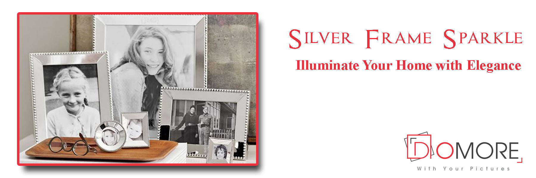 Silver Frame Sparkle: Illuminate Your Home with Elegance