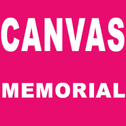 Personalised Remembrance Canvas Gifts