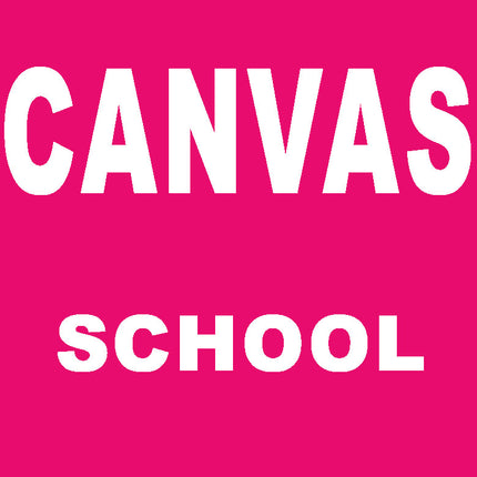 School Photo Collage On Canvas