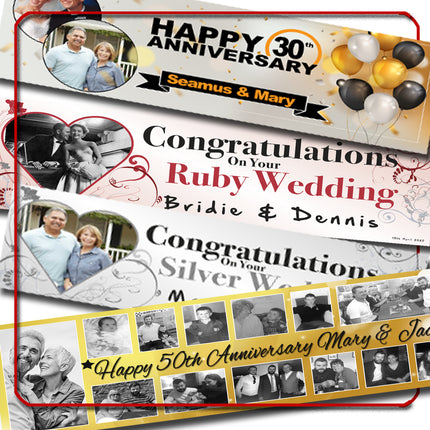 Anniversary Banners