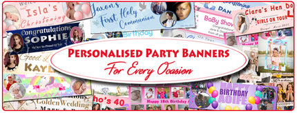 Personalised Photo Banners And Selfie Frames