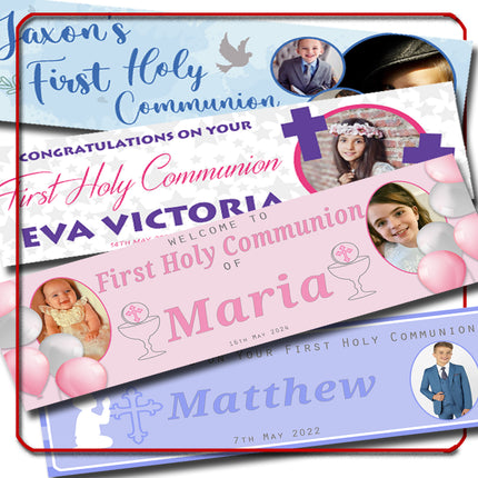 First Holy Communion Banners