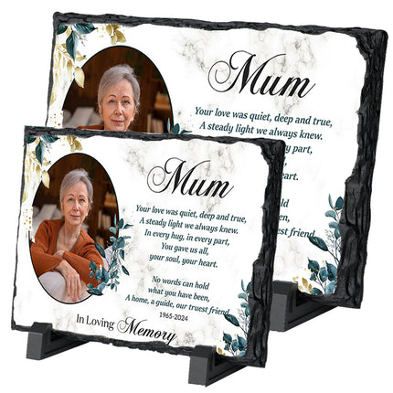 In Mums Memory Personalised Memorial Slate