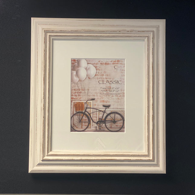 50X40cm (20X16inch) Classic White Wooden Frame