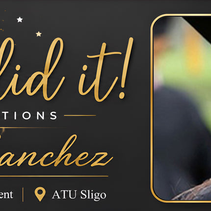Congratulations You Did It Personalised Graduation Banner