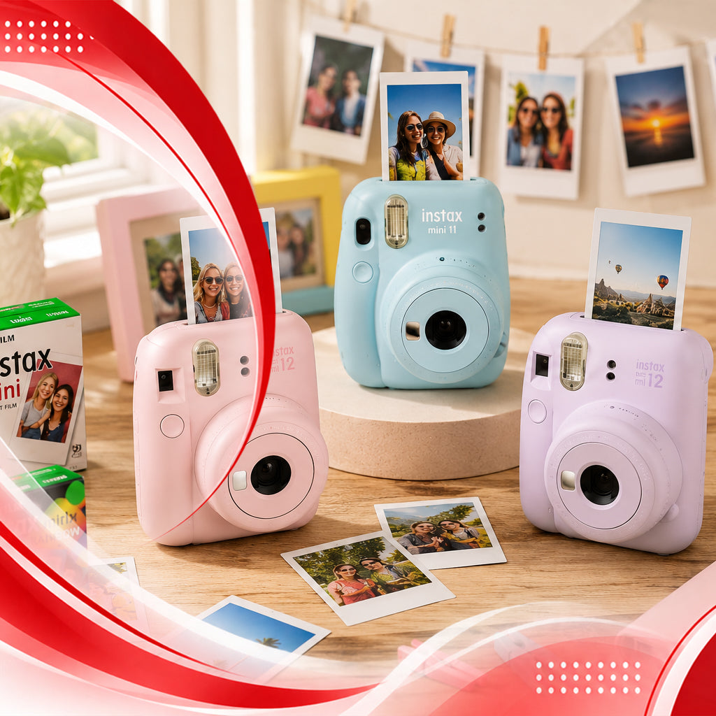 Fujifilm Instax instant cameras film and accessories available from McGee's Photo Centre in Killybegs Donegal