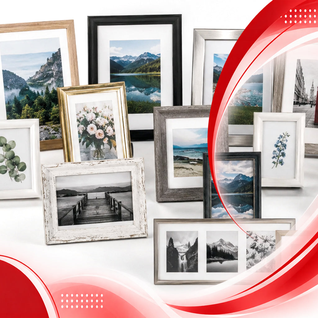Custom picture framing service at McGee's Photo Centre in Killybegs Donegal