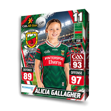 GAA AllStar Power Play Personalised Football Card