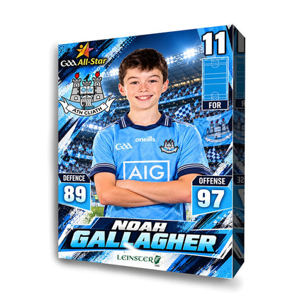 GAA AllStar Power Play Personalised Football Card