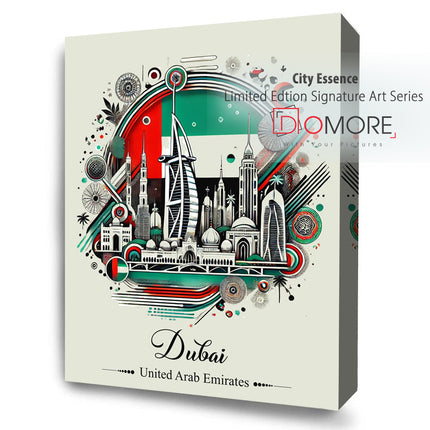 Dubai Emirate Modern Oasis By FusionVista Artworks