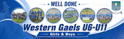 Well Done Personalised Celebration Photo Banner