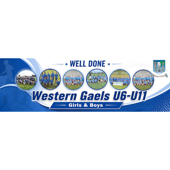 Well Done Personalised Celebration Photo Banner