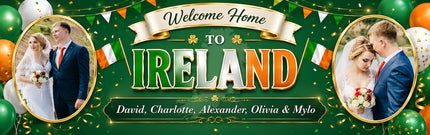 Welcome Home Personalised Banners