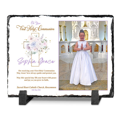 Faith, Hope & Love Communion Photo Slate