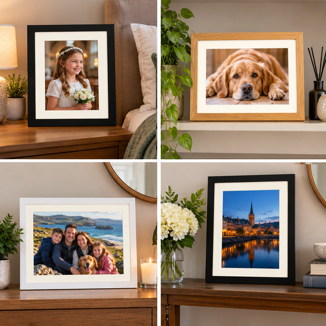 Signature Framed Photo Print 12×10