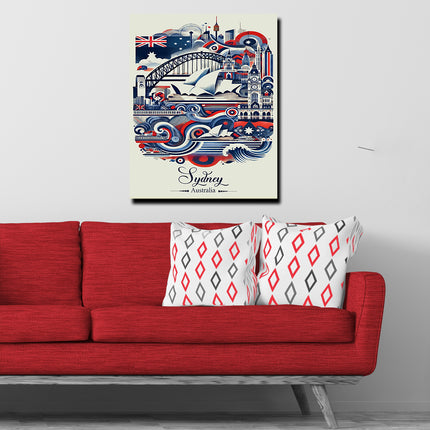 Sydney Austraila  Aussie Allure By FusionVista Artworks