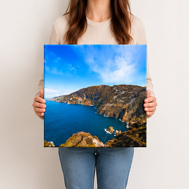 16×16 Square Personalised Photo Canvas Print | 41×41 cm