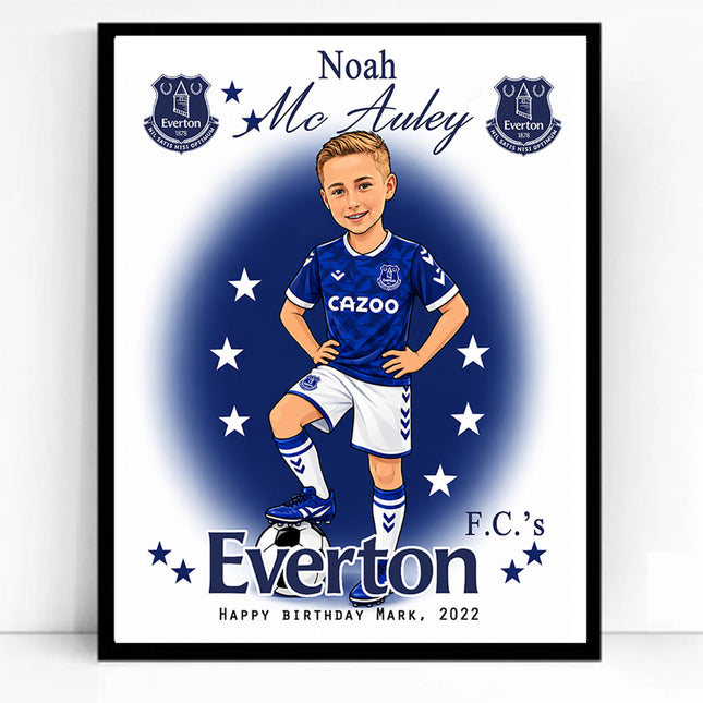 Sporting Legend CartoonMeNow Hand Drawn Caricature Portrait