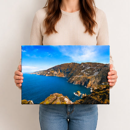 16×12 Personalised Landscape Photo Canvas Print | 40×30 cm A3 Size