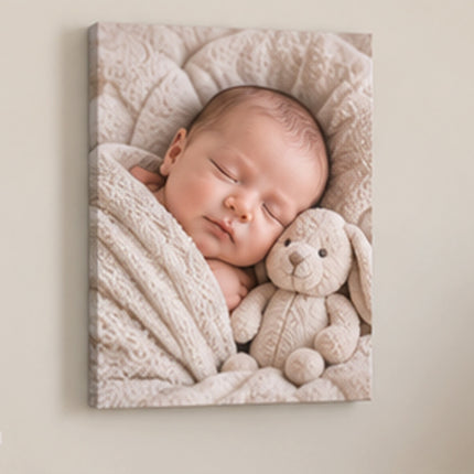 16×12 Personalised Landscape Photo Canvas Print | 40×30 cm A3 Size