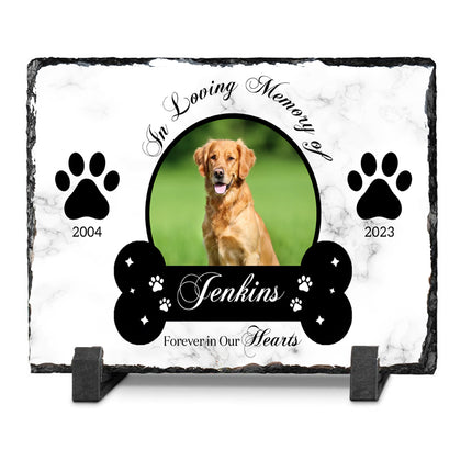 In Loving Memory Memorial Plaque For Dog