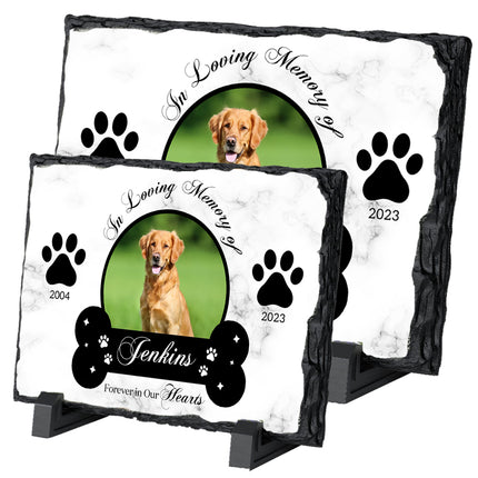 In Loving Memory Memorial Plaque For Dog
