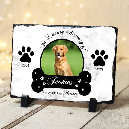 In Loving Memory Memorial Plaque For Dog