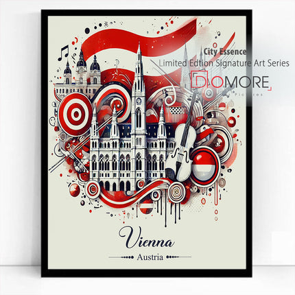 Vienna Austria Viennese Sonata By FusionVista Artworks