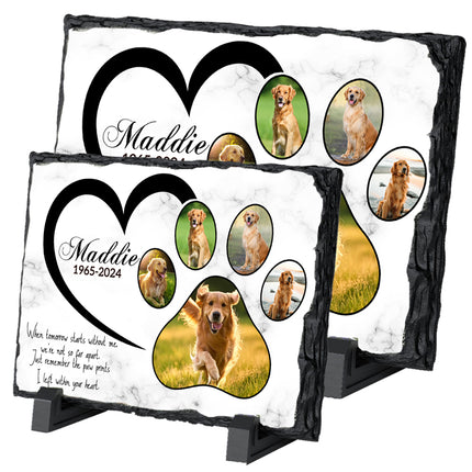 In Loving Memory Dog Grave Plaque