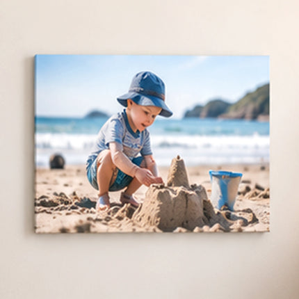 20×16 Personalised Landscape Photo Canvas Print | 51×41 cm A2 Size
