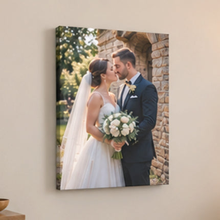 20×16 Personalised Landscape Photo Canvas Print | 51×41 cm A2 Size
