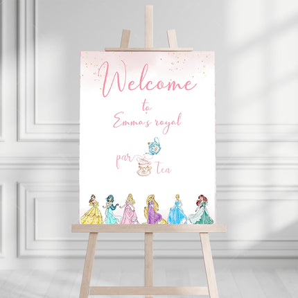 Disney Princess Personalised Welcome Board