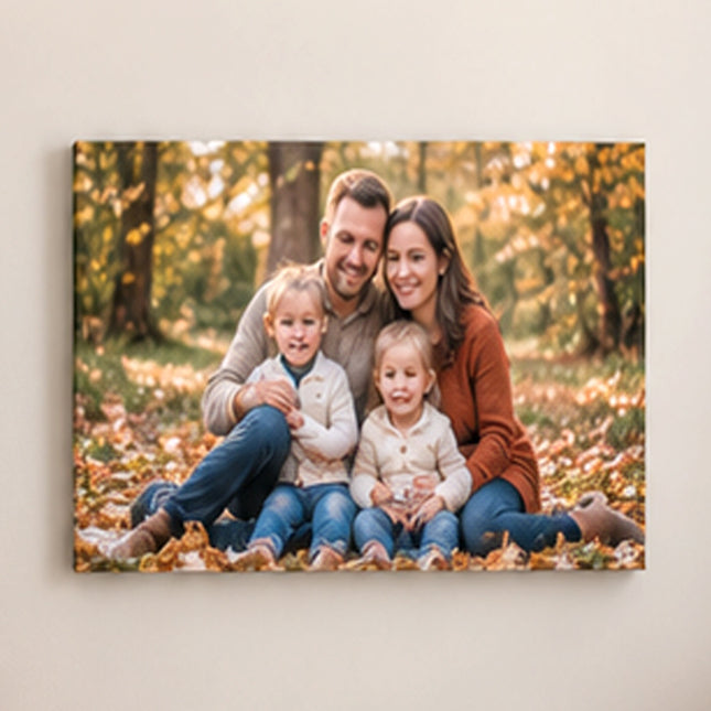 30×20 Large Personalised Photo Canvas Print | 76×51 cm A1 Size