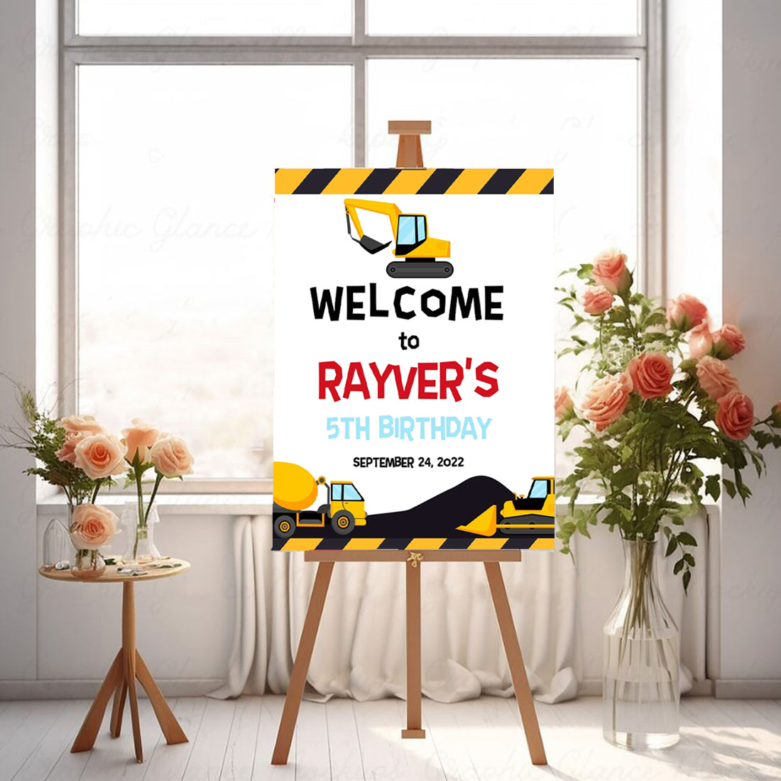 Construction Site | Personalised Welcome Board | Domore.ie – Do More ...