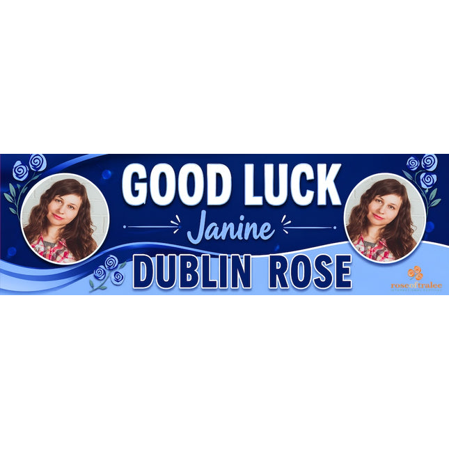 Rose Of Tralee Personalised Congratulations Photo Banner