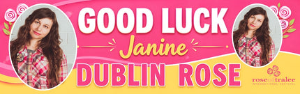 Rose Of Tralee Personalised Congratulations Photo Banner