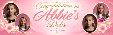 Debs Celebration Personalised Banner
