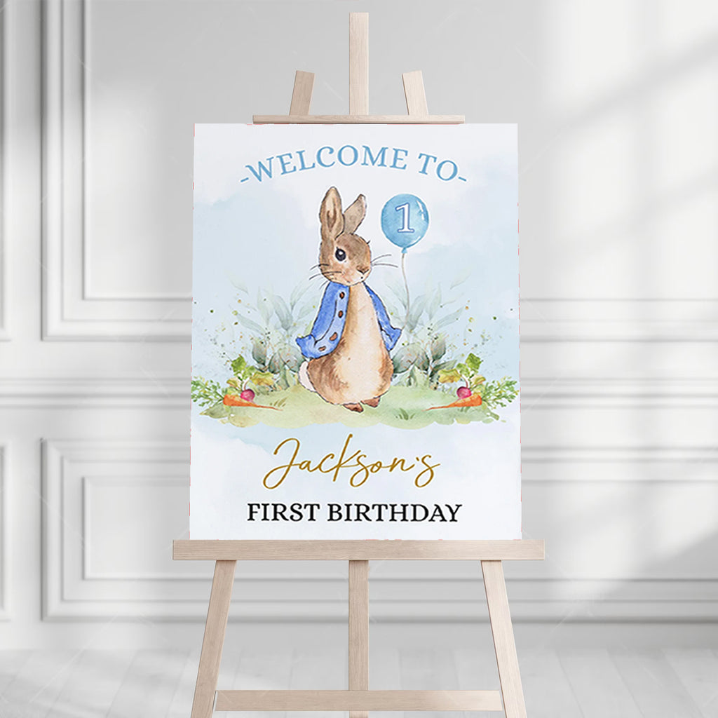 Peter Rabbit Personalised Welcome Board