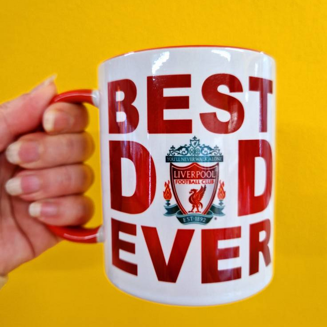 best dad liverpool personalised mug in ireland