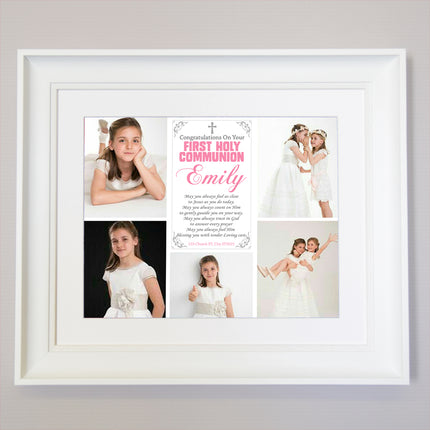 My First Holy Communion Sentiment Gift Frame