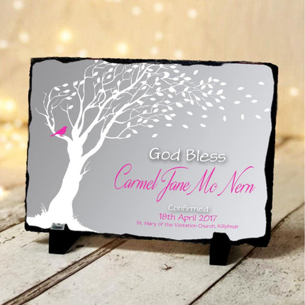 First Holy Communion Name Cloud Slate